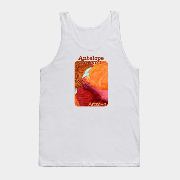 Antelope Canyon, Arizona Tank Top by MMcBuck